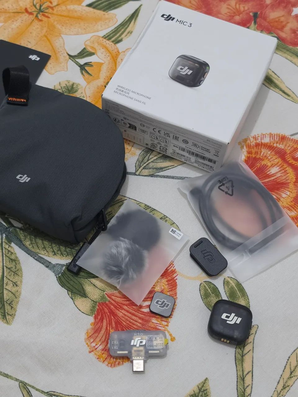 Microfone DJI Mic 3 completo - Zerado  - Foto 3
