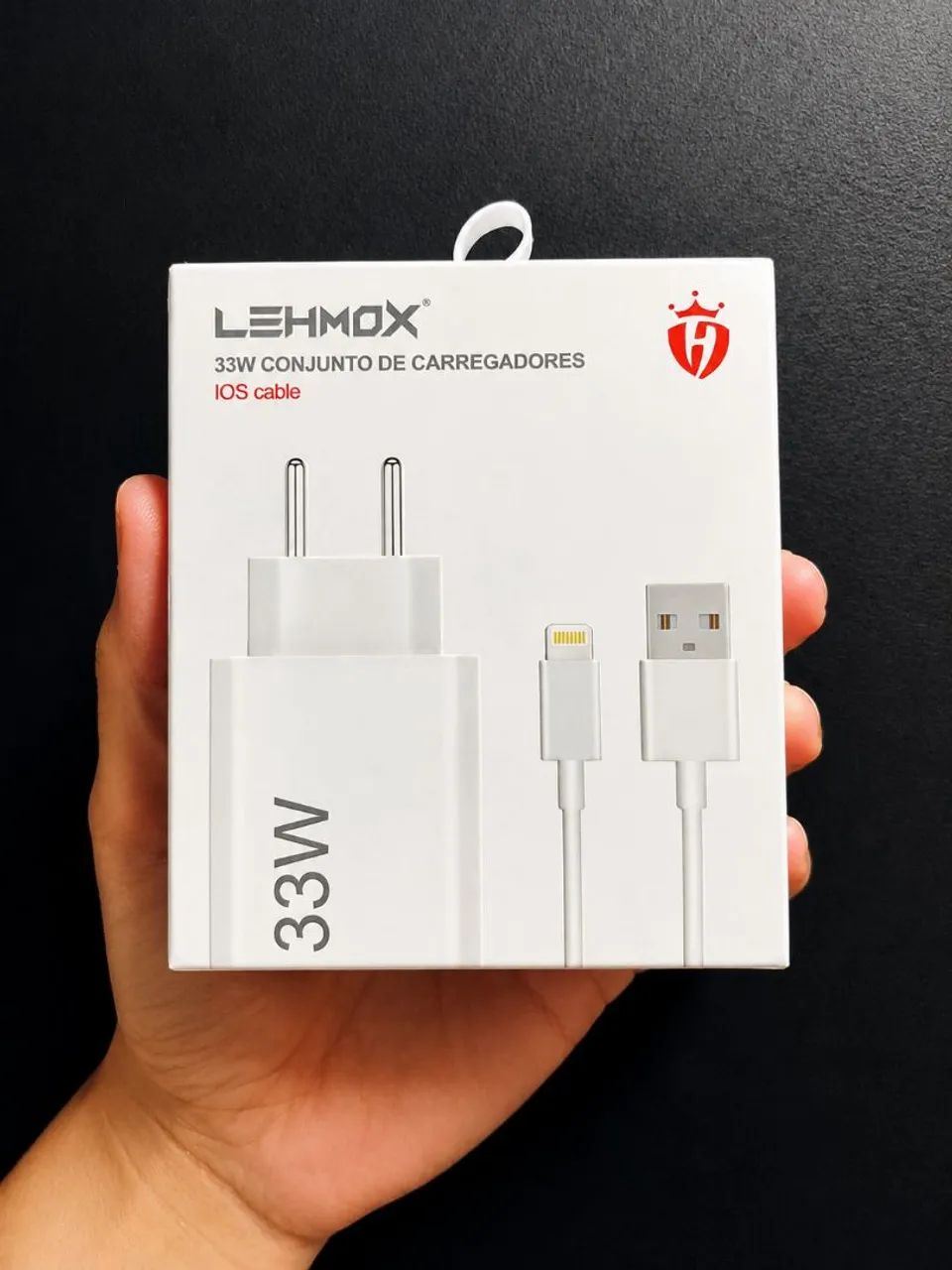 CARREGADOR COMPLETO IPHONE 33W