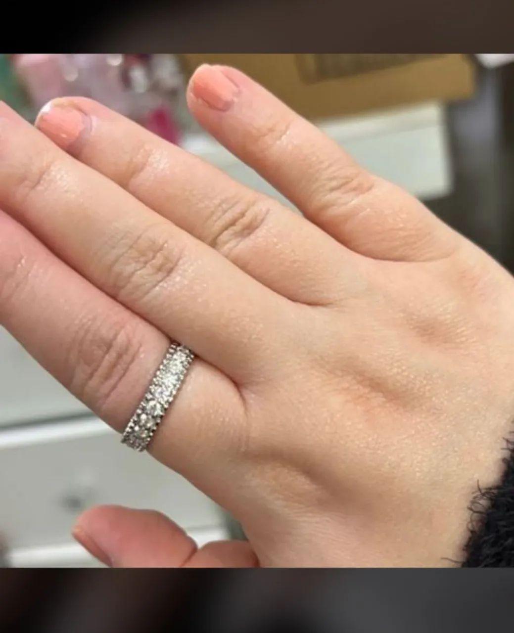 Anel em diamante ?