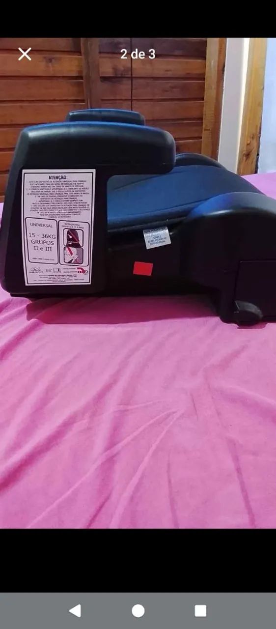 Cadeirinha acento de carro - Foto 2