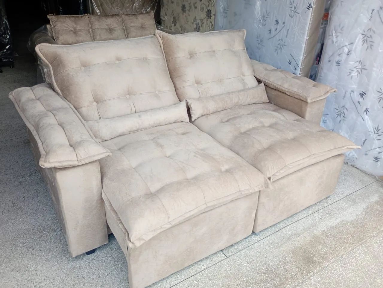 Sofa retrátil reclinável  - Foto 4