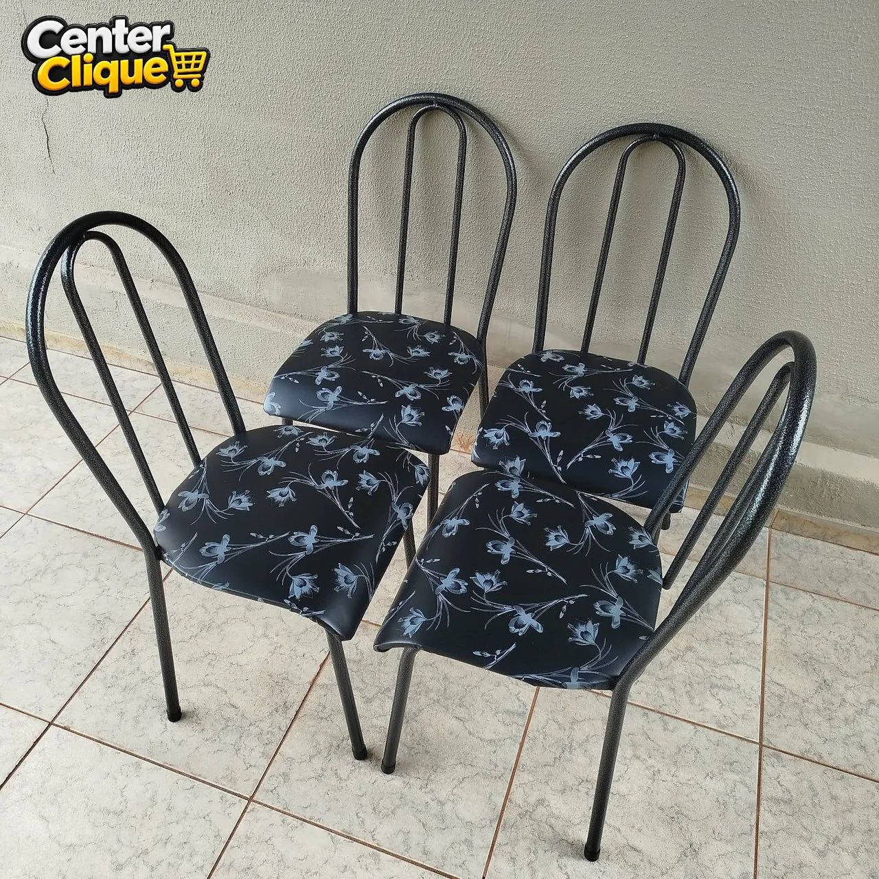 4 Cadeiras Semi Novas: Retirar no Aero Rancho! - Foto 5