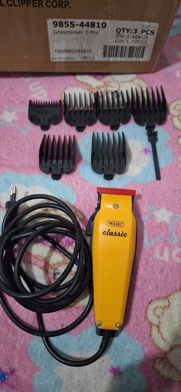Máquina de cortar cabelo classic original 
