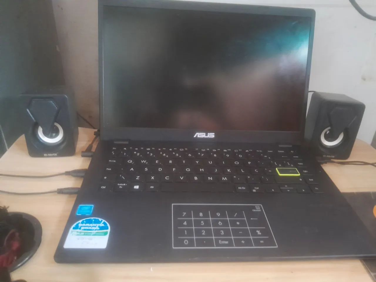 Vendo notebook Asus semi novo  - Foto 2