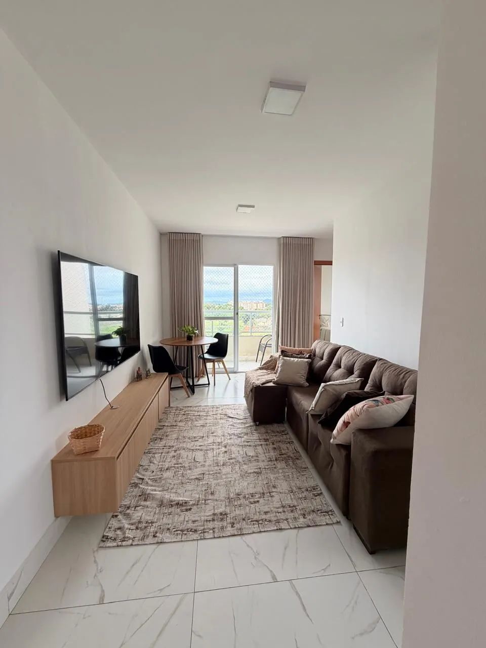 Apartamento mobiliado no Chapada das Rosas