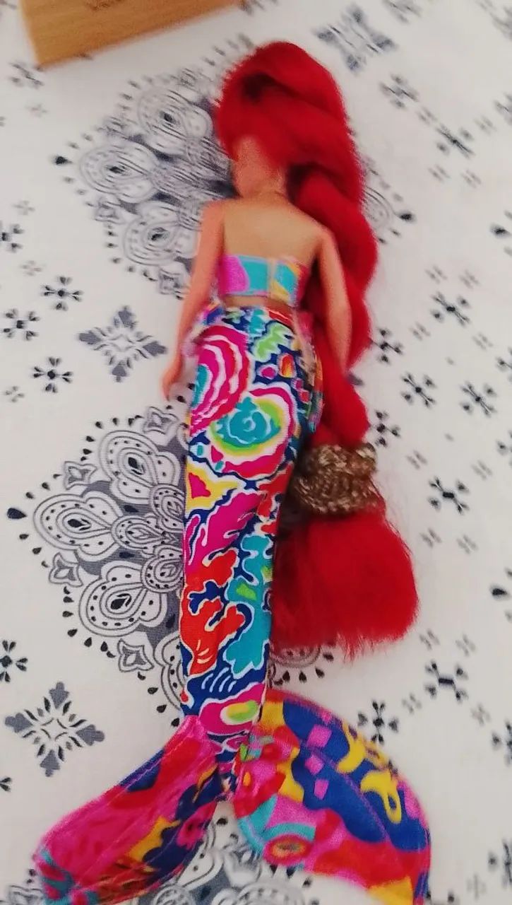 Boneca Ariel Disney Dos Anos 1992 (USADO) - Foto 4