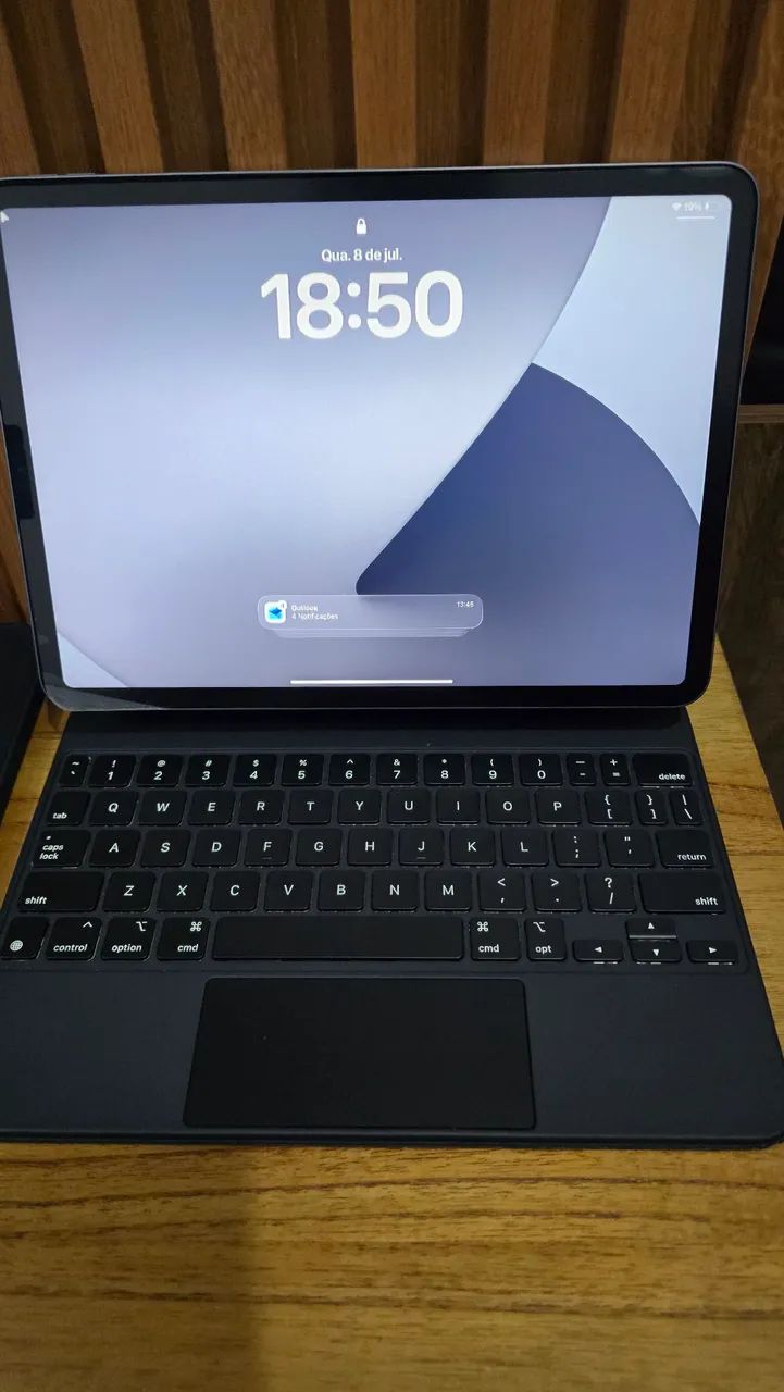Ipad 11 pro 2ª Geração 256GB + Apple pencil + Magic Keyboard - Foto 5
