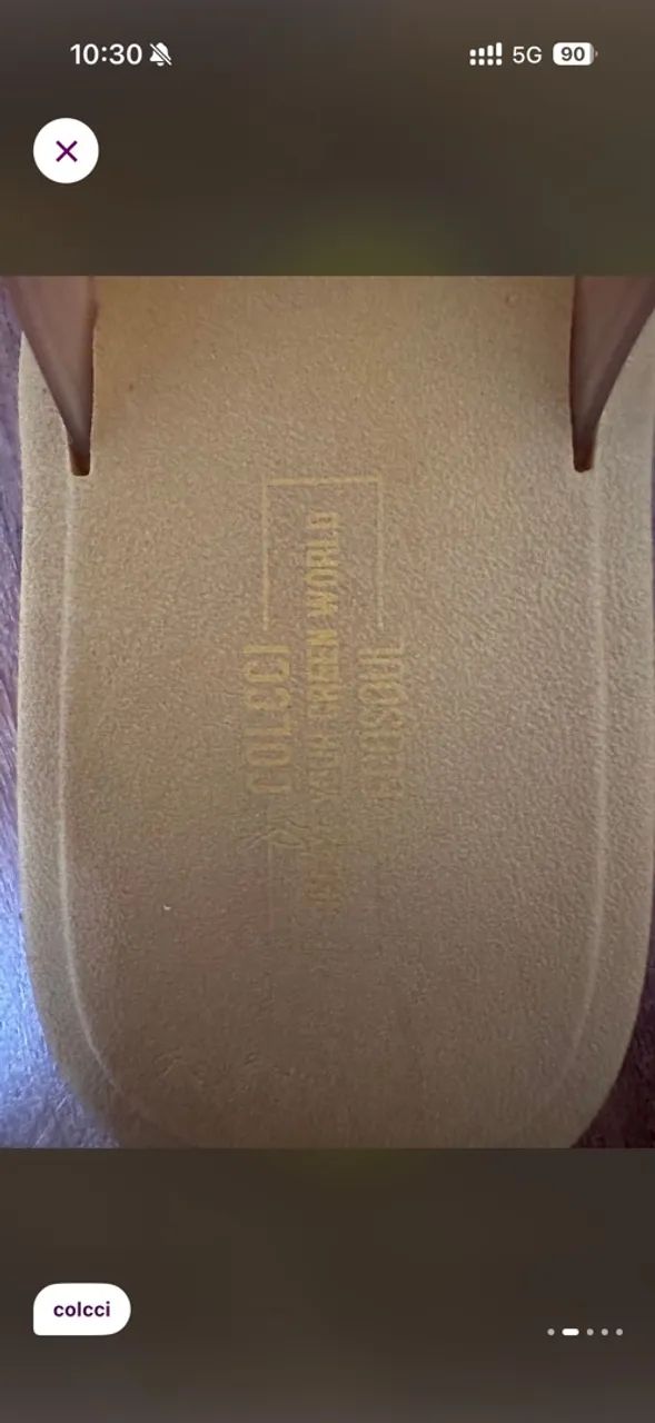 Chinelo rasteirinha colcci  - Foto 2