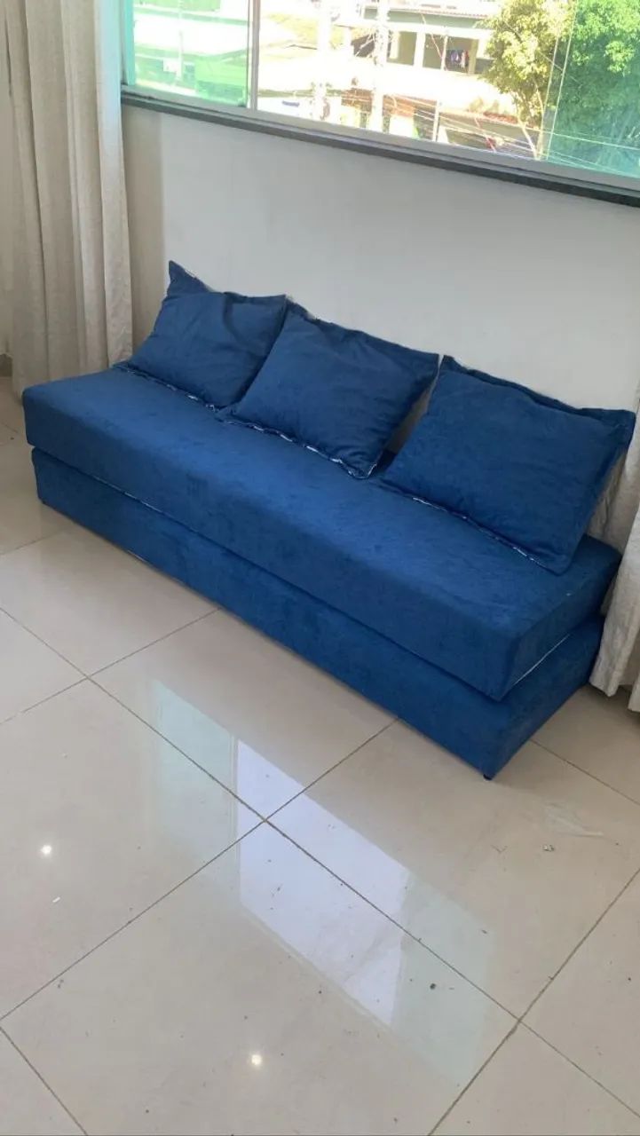(Sofá cama) Sofanete que vira cama (3 em 1) - Foto 2