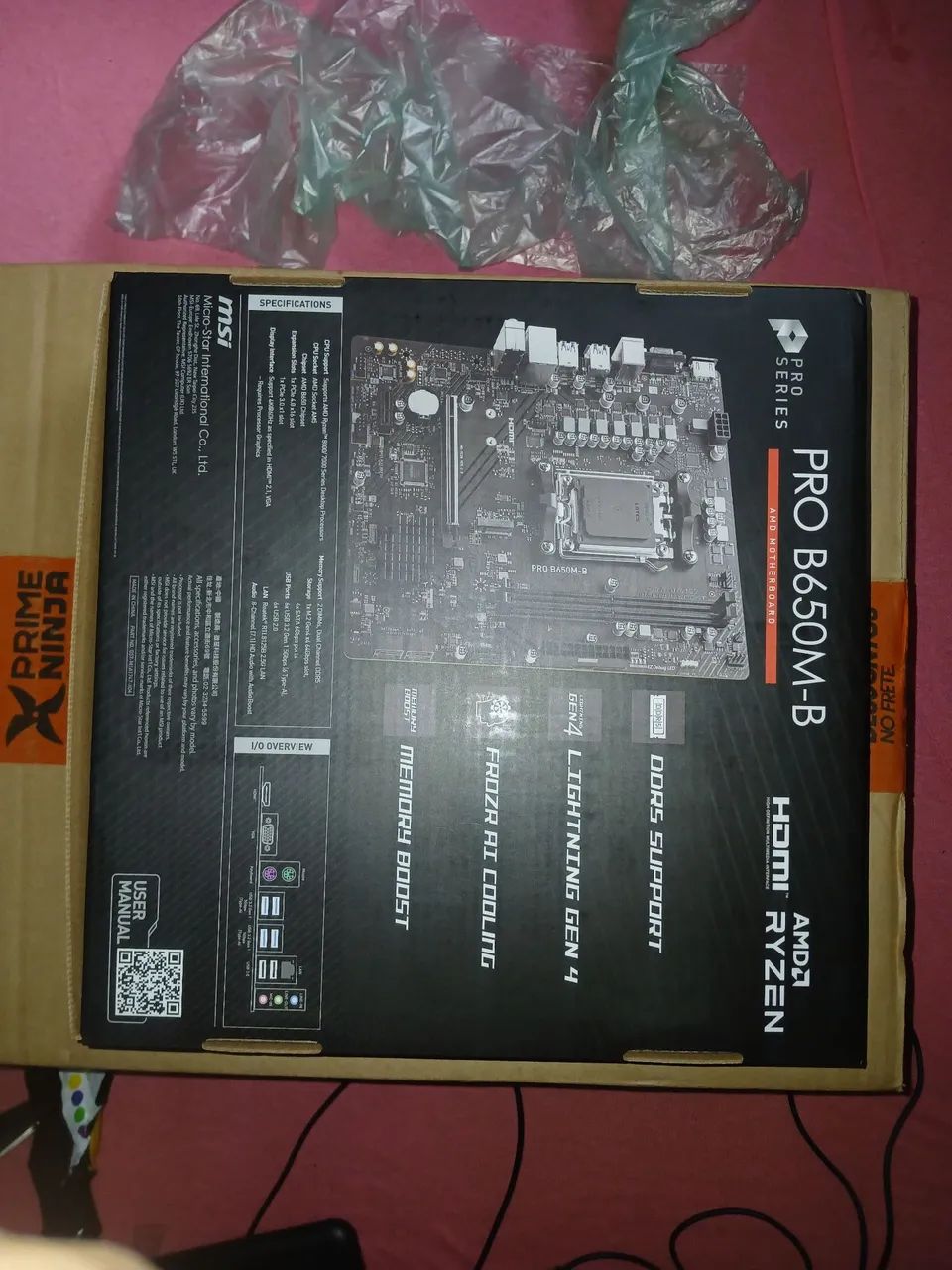 Placa Mãe B650M-B PRO DDR5 - Foto 2