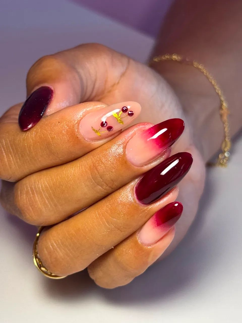 Alongamento em gel