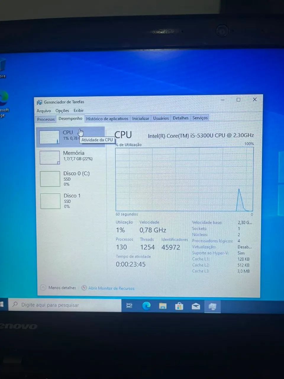 Thinkpad X250 - I5, 8GB, SSD - Foto 5