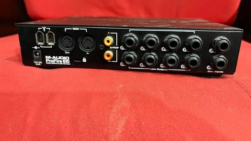 Interface de Áudio M-Audio - Firewire - Foto 3