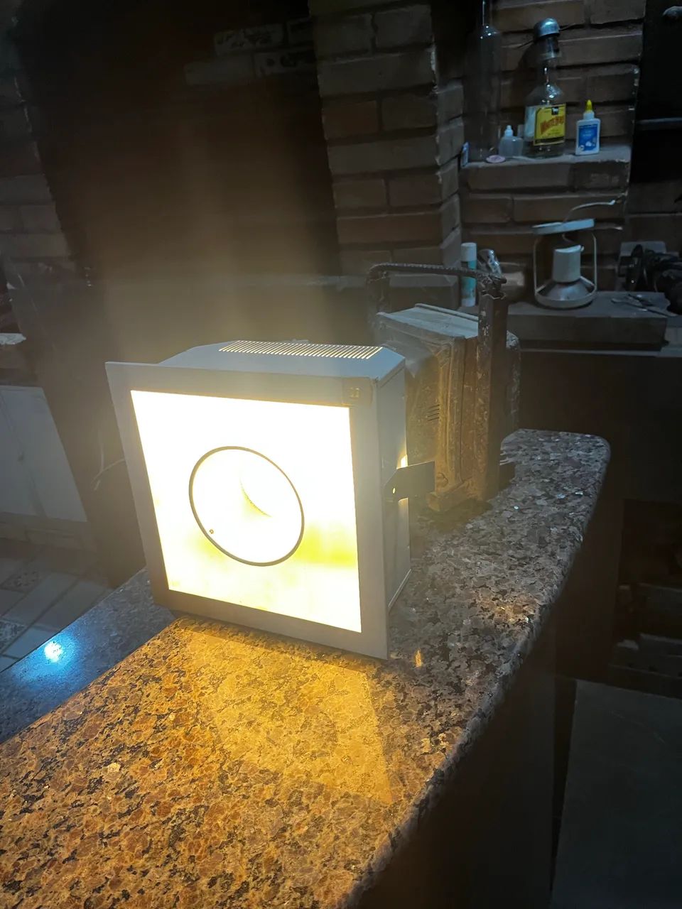 Luminárias para teto 220w com lâmpada e reator - Foto 3