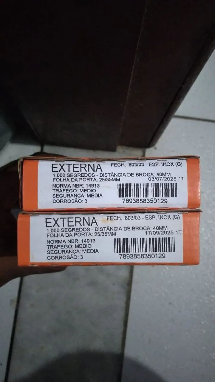 FECHADURA EXTERNA STAM