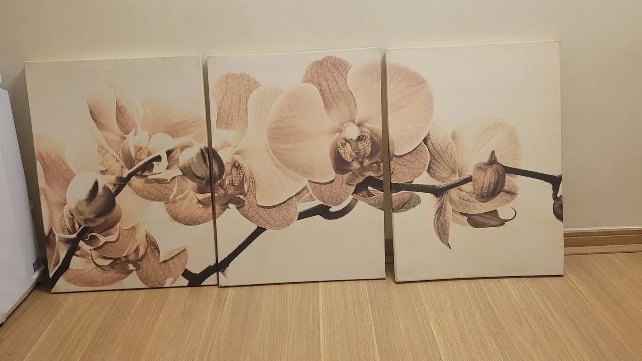 Quadro 3D orquídeas  - Foto 2