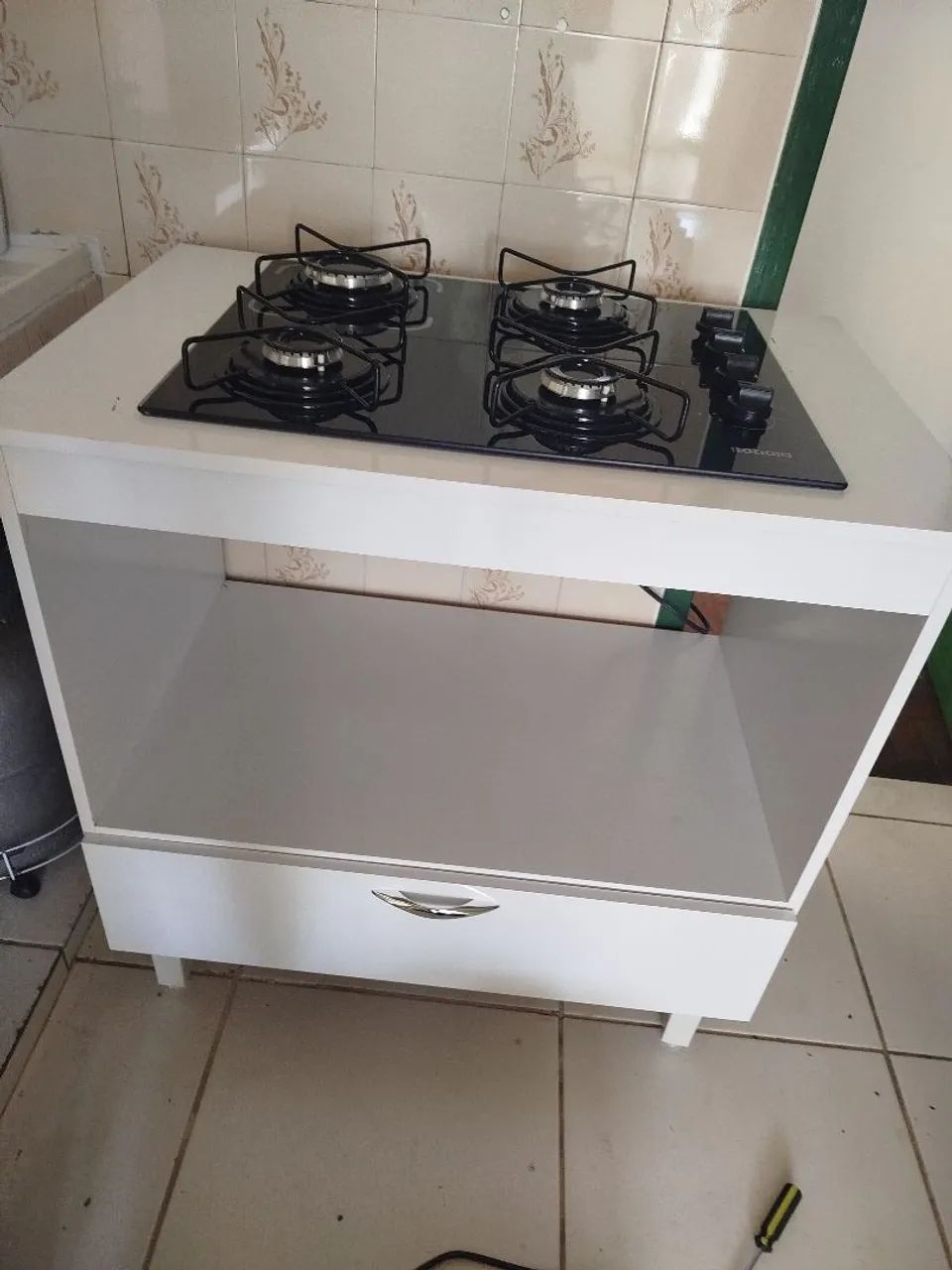 Balcão e Cooktop