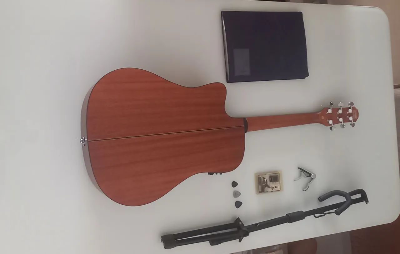 Violão stringberg elétrico. X5 music modelo SD200C NS. - Foto 3