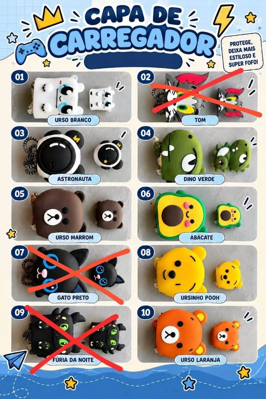 Capa de proteção para carregador  - Foto 2