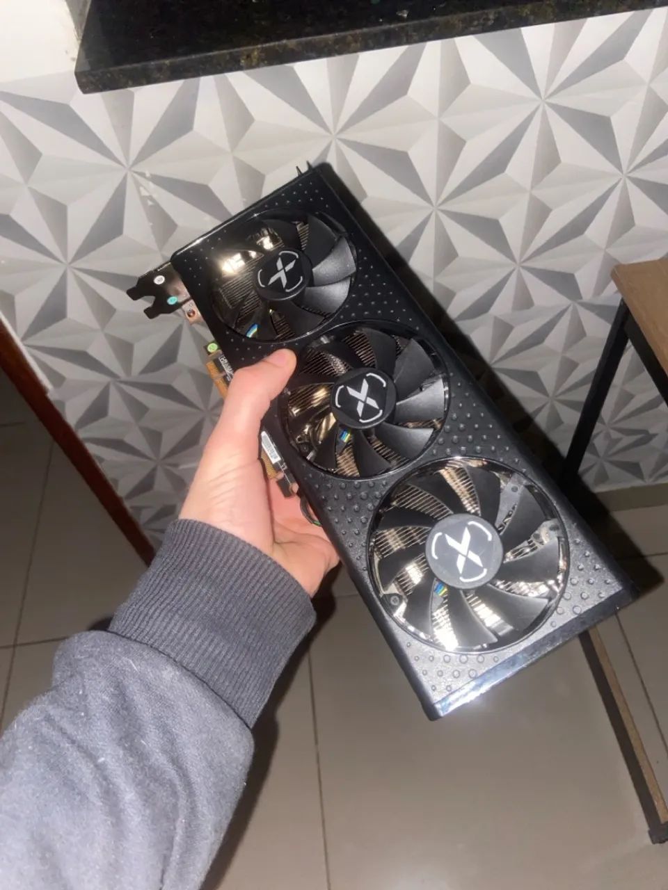 Carcaça de Paula de vídeo rx7600
