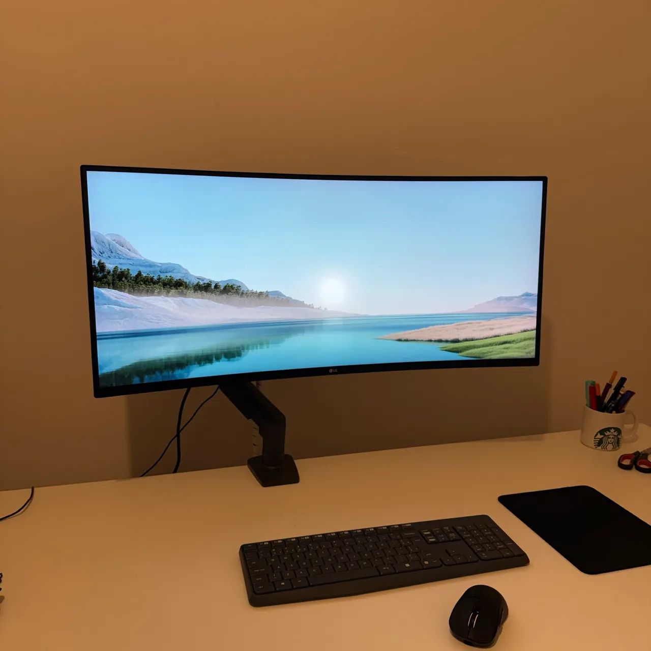 (11 meses de garantia) Monitor Gamer LG Ultragear 34 QHD 160hz