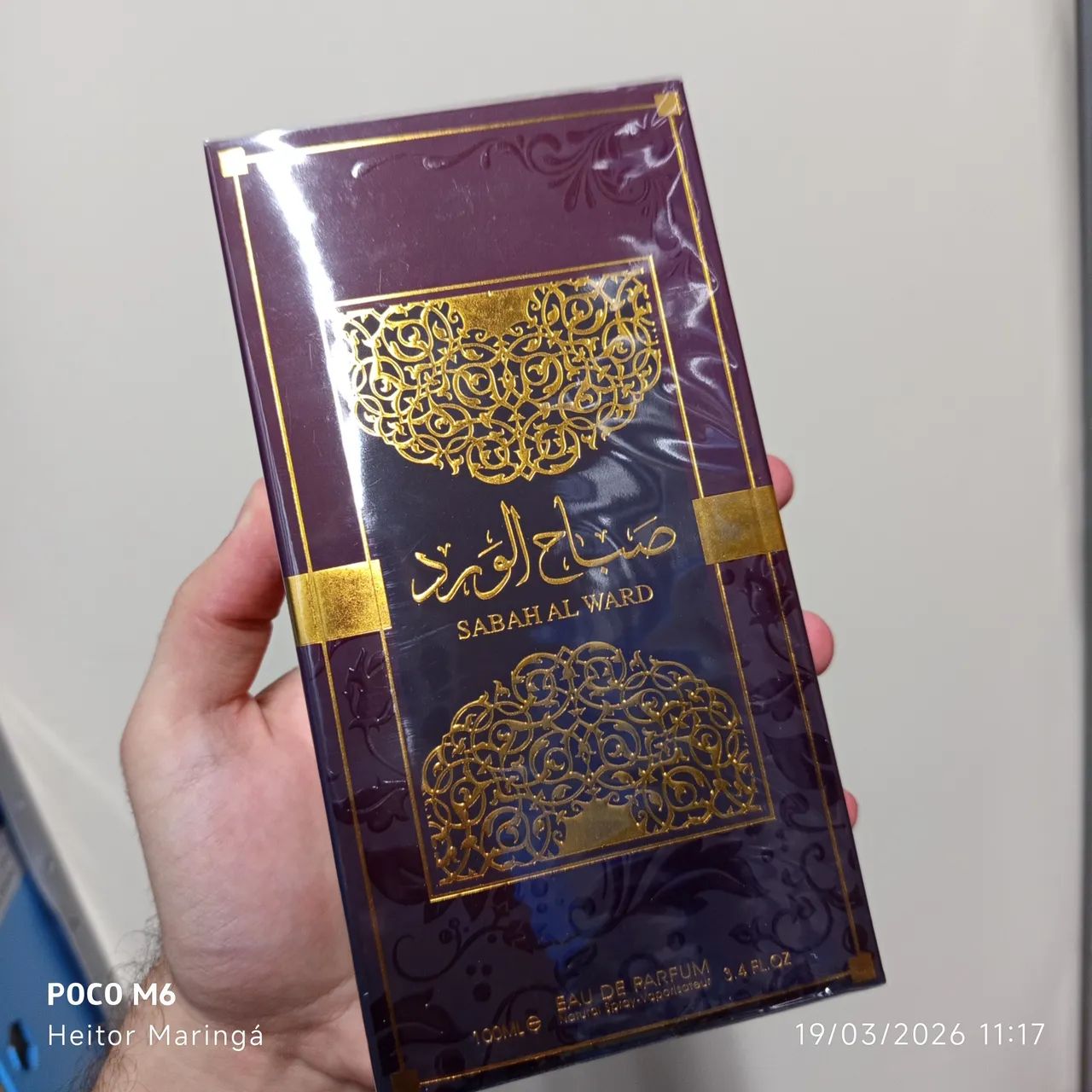 Perfume árabe feminino 