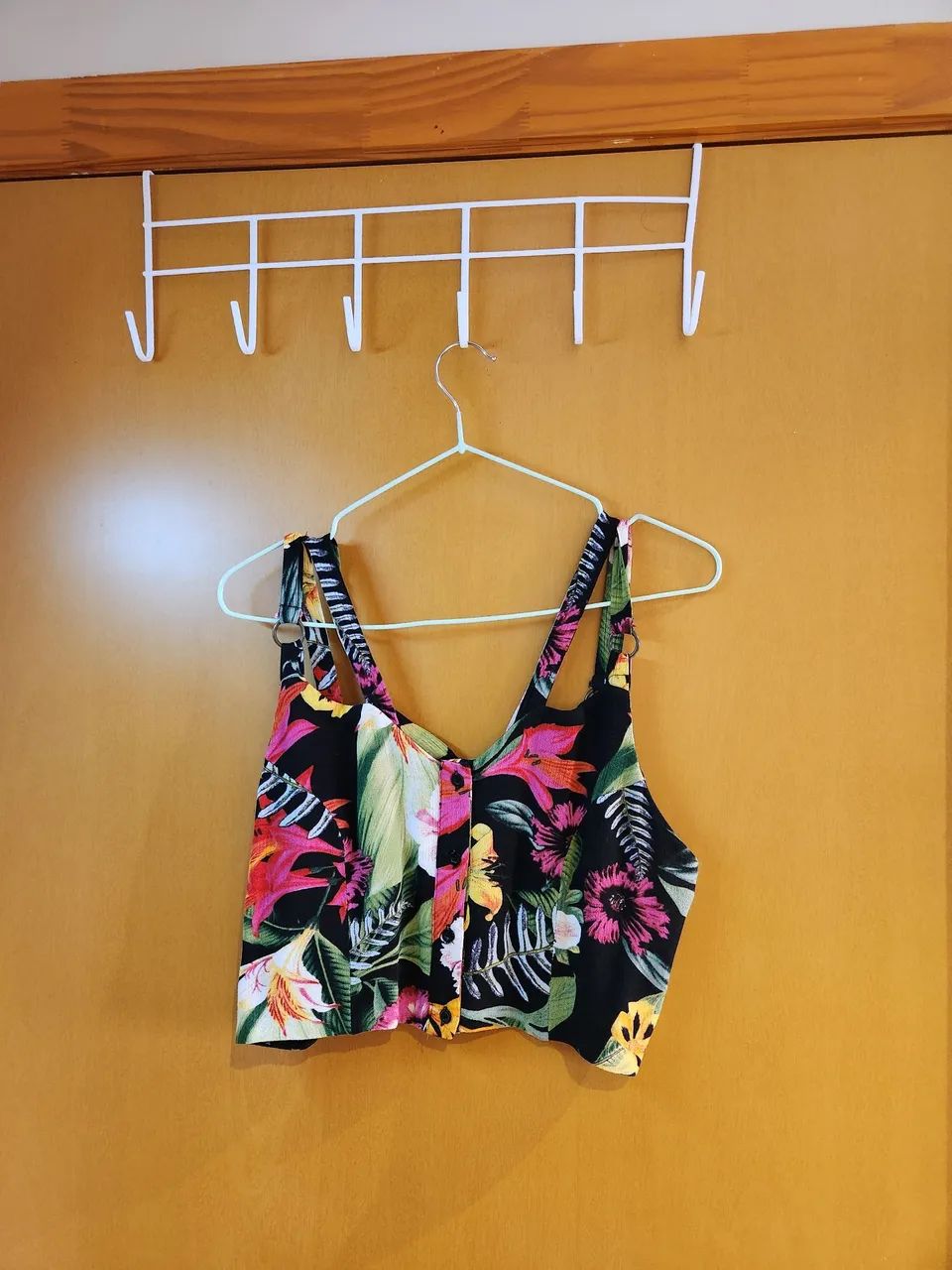 Cropped estampado