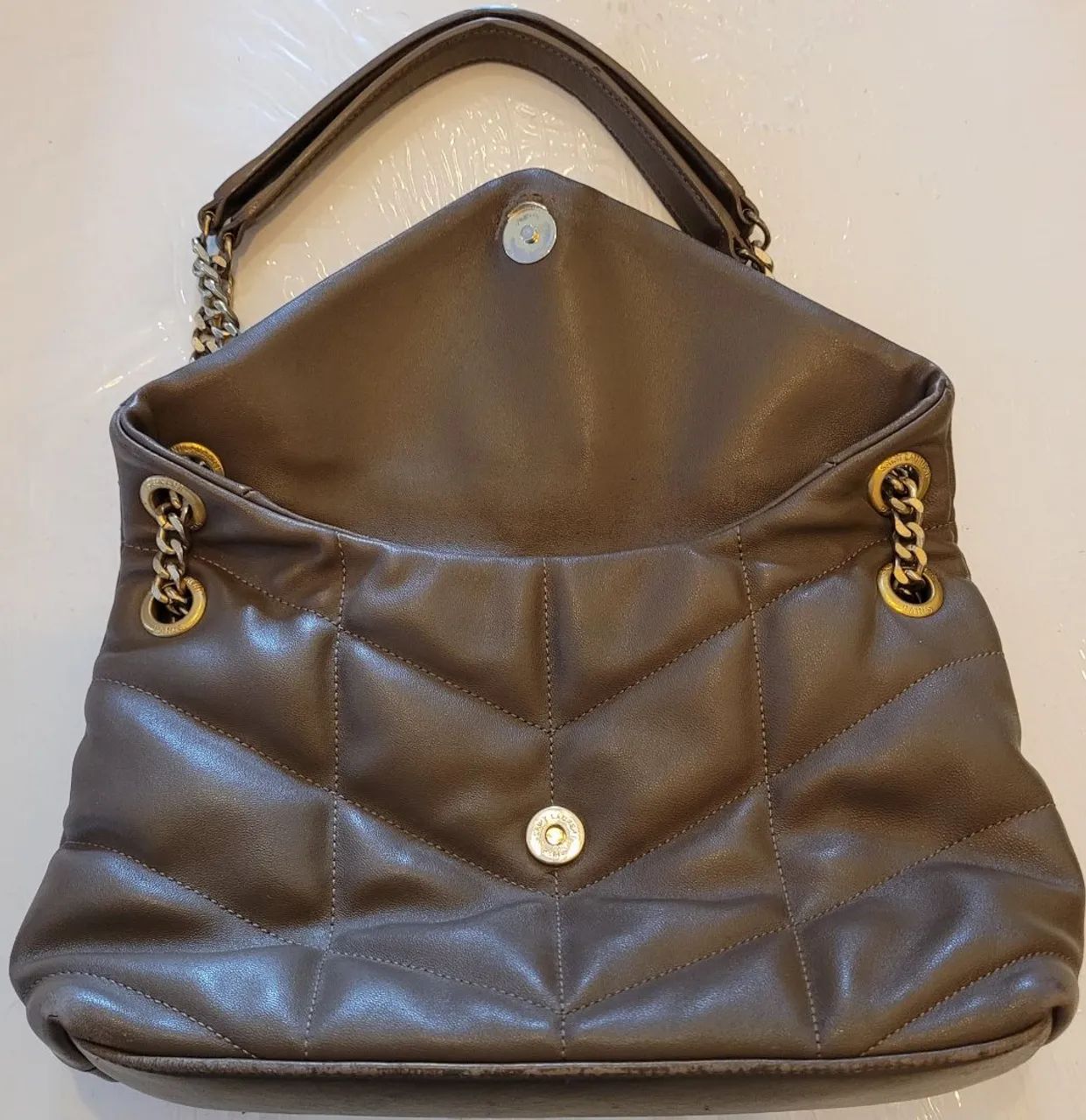 Bolsa de ombro original Saint Laurent Paris - Foto 2