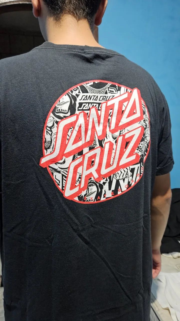 H-STREET Tシャツ santa cruz zorlac plan-b Camiseta Preta Santa Cruz Skateboards - Roupas - Quarta Divisão