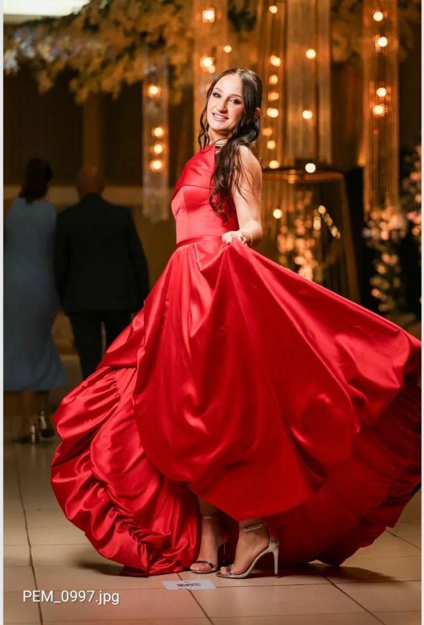 VESTIDO FORMATURA VERMELHO - Foto 4