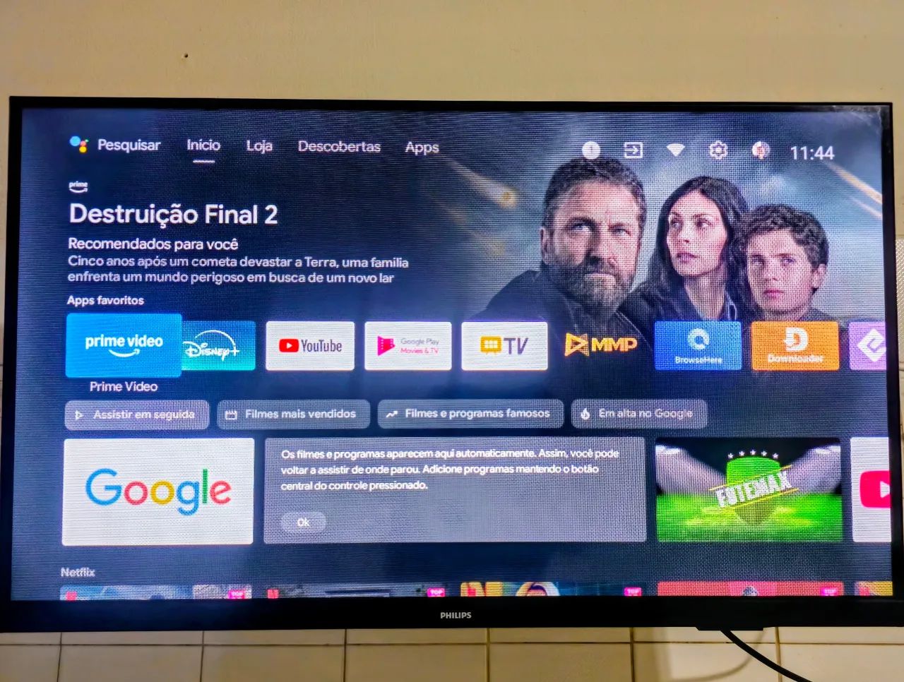 Smartv Philips sistema Android 32 pol