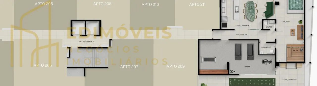 Studio na Praia do Canto | Perfeito para Airbnb e locação - Foto 4