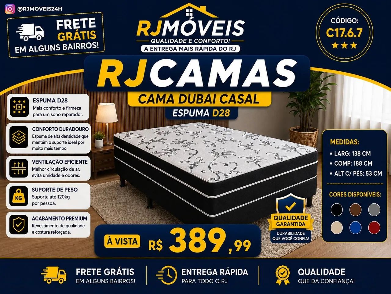 CAMA box casal 