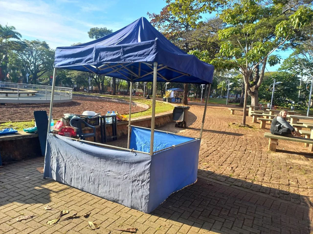 Vendo barraca 2×2 m azul $ 750.00 - Foto 5