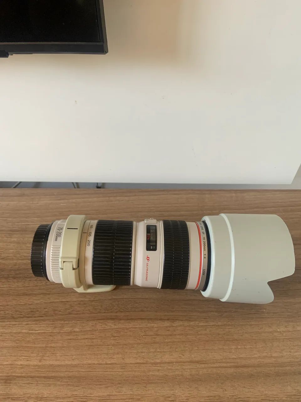 Lente Canon 70 200mm f4 ( aceito cartão de crédito em até 12x ) com taxa da maquininha