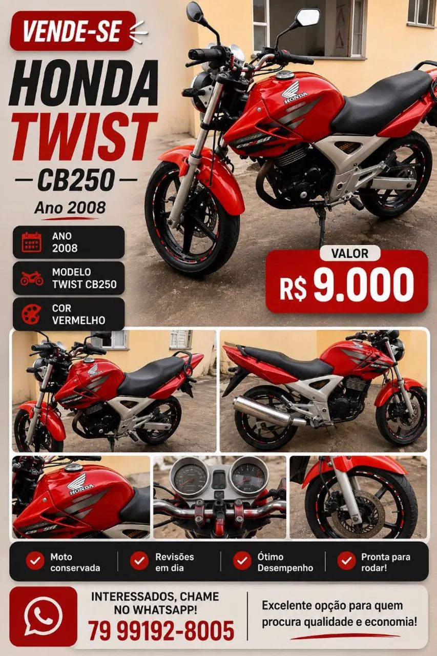 Moto Twist CB 250 - Foto 3