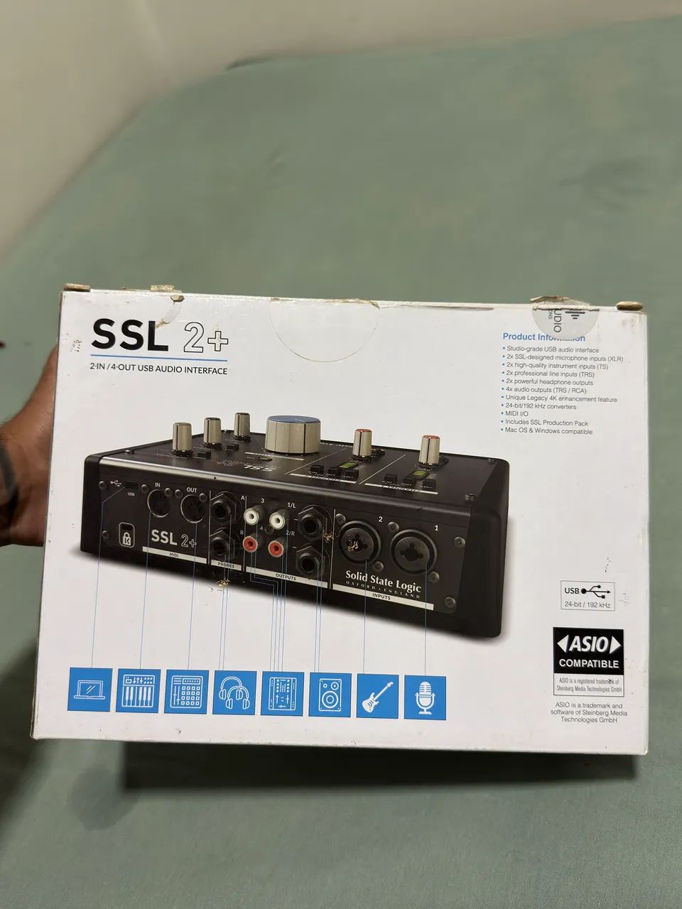 Interface de Áudio SSL 2+ - Foto 5