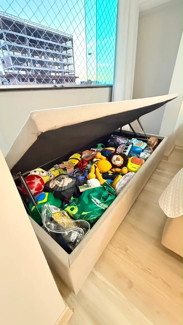 Cama Box BAÚ - Solteiro