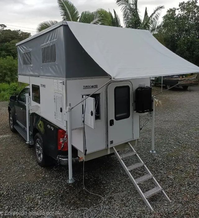 Camper Pop-Up NOVO -- ZERO KM --  (NUNCA USADO) TURISCAMPER - Foto 4