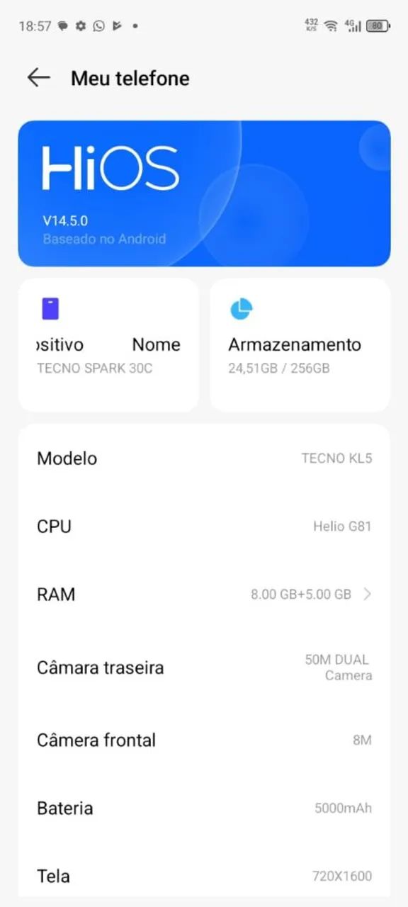 Tecno Spark 30 C 