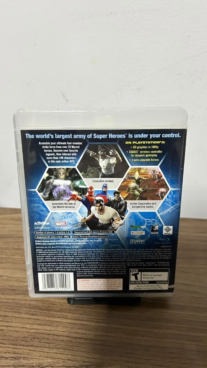 Jogo Ultimate Alliance - PS3 - Foto 2