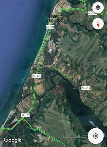 Ilha paradiasiaca na lagoa 100% escriturada e registrada - Foto 4