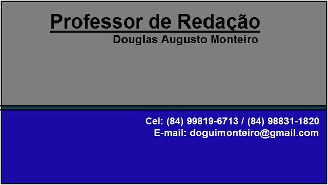 Aulas de redação