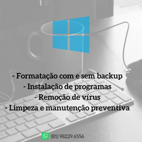 Serviços em informatica - Pcs & Notebook