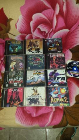 Lote de jogos playstation 1