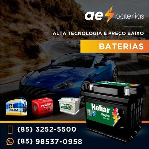 Preço garantido na bateria 60Ah Heliar