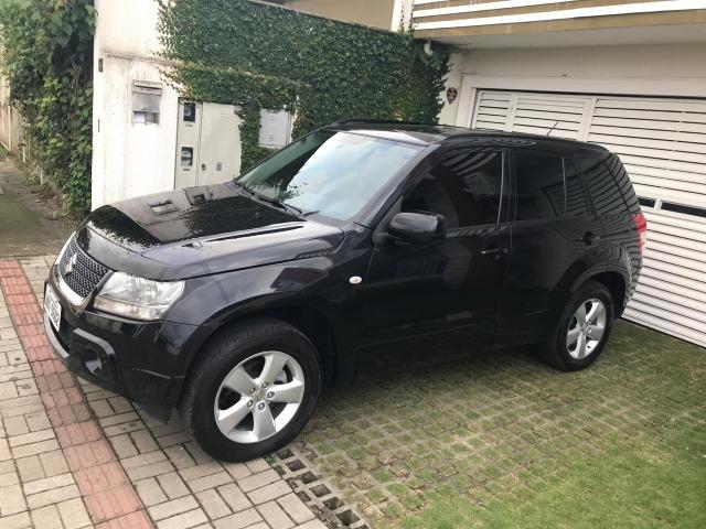 Suzuki Grand Vitara 4x4 Top De Linha Com Baixa Km Pneus Novos Todas Revisão Na Agencia - Foto 5
