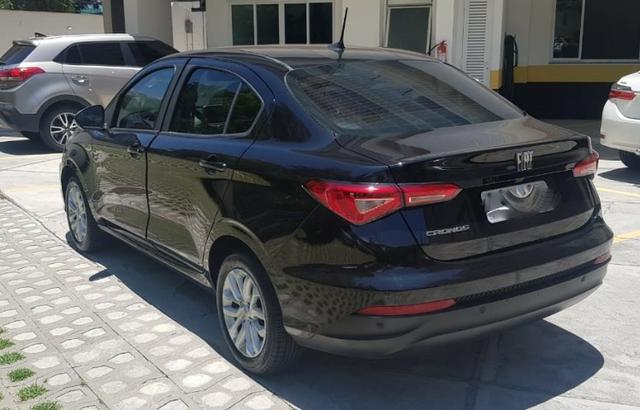 Fiat Cronos 1.3 Drive Firefly GSR (flex) 2018/2019. Automatico. Preto. IPVA 2020 pago - Foto 6