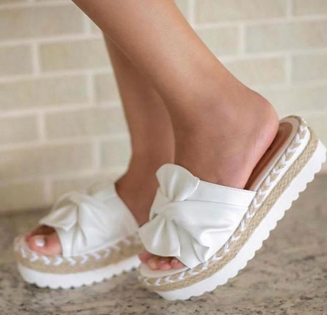 sandalia flatform alta