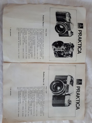 Catálogo Praktica Maquina fotográfica - Colecionador - Foto 3